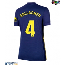 Ženski Nogometni dresi Atletico Madrid Conor Gallagher #4 Gostujoči 2025-26 Kratek Rokav